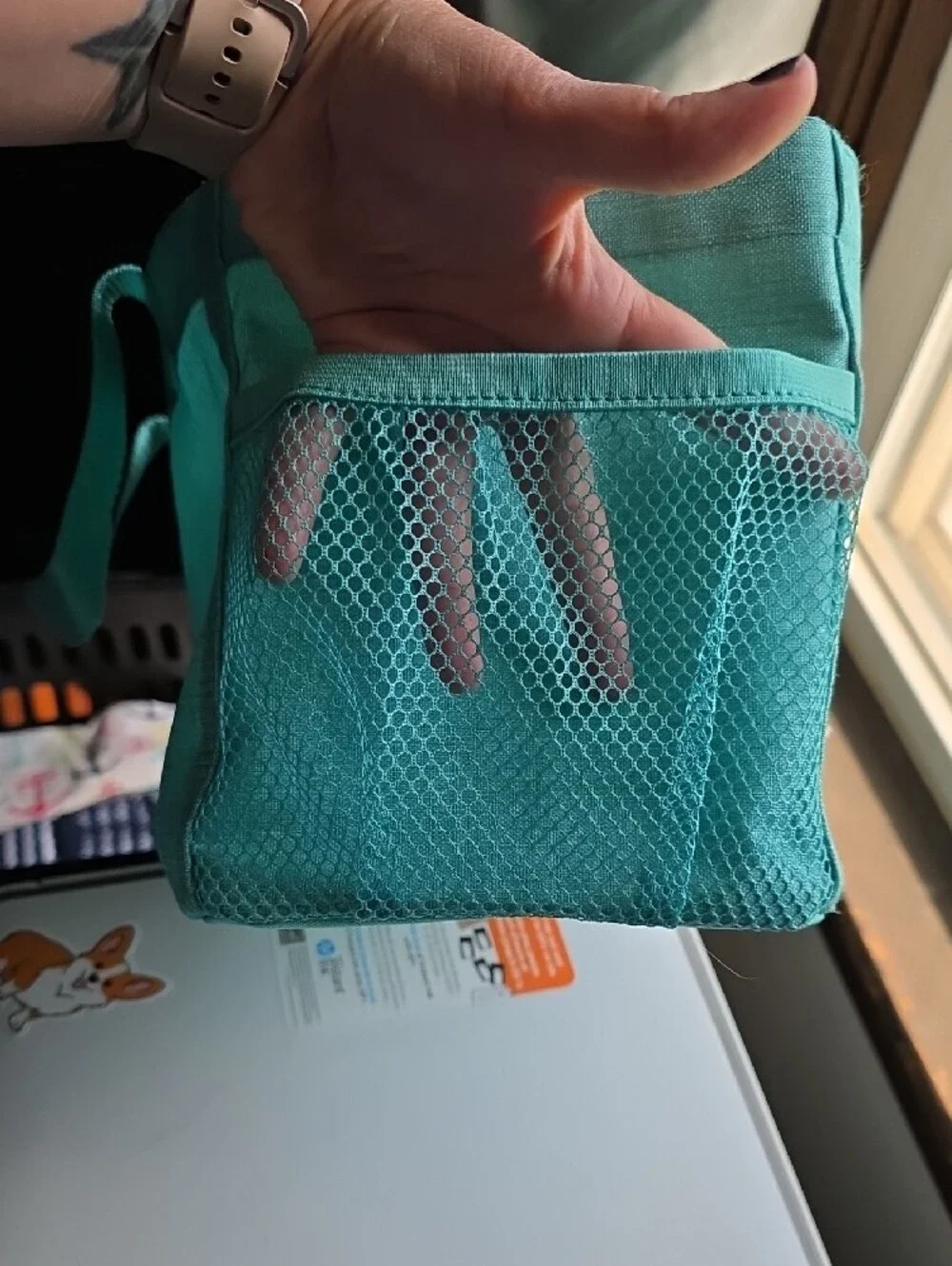 thirty-one Turquoise Mesh Organizer Tote Bundle